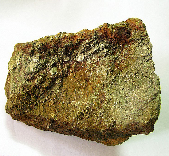 黄铜矿原石物料